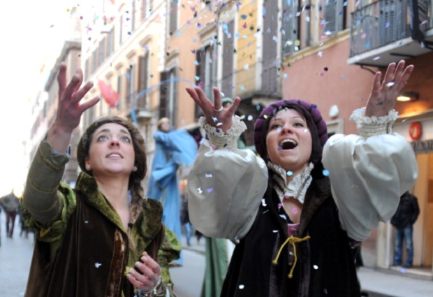 Carnevale a Roma per i bambini