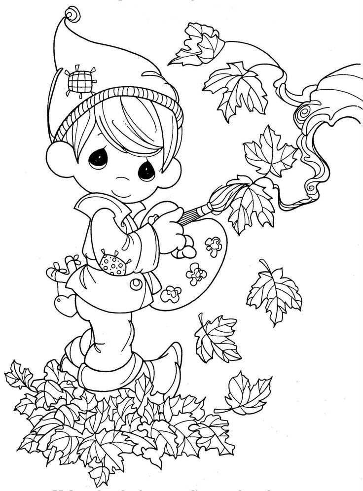 Disegni sull'autunno per bambini