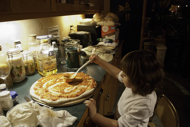 Insegnare ai bambini a cucinare