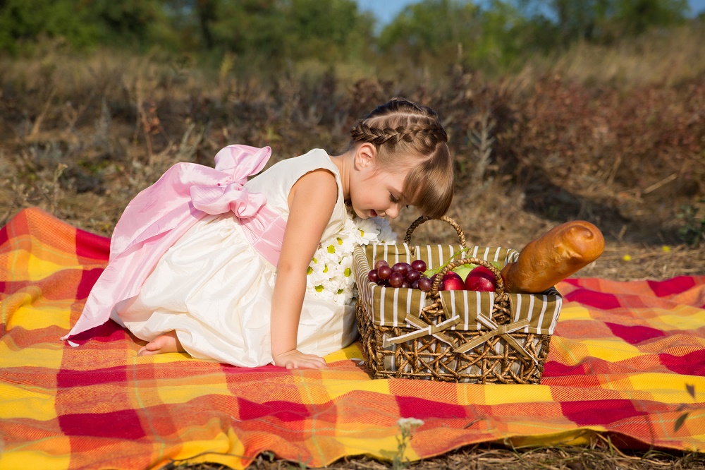 Picnic con i bambini