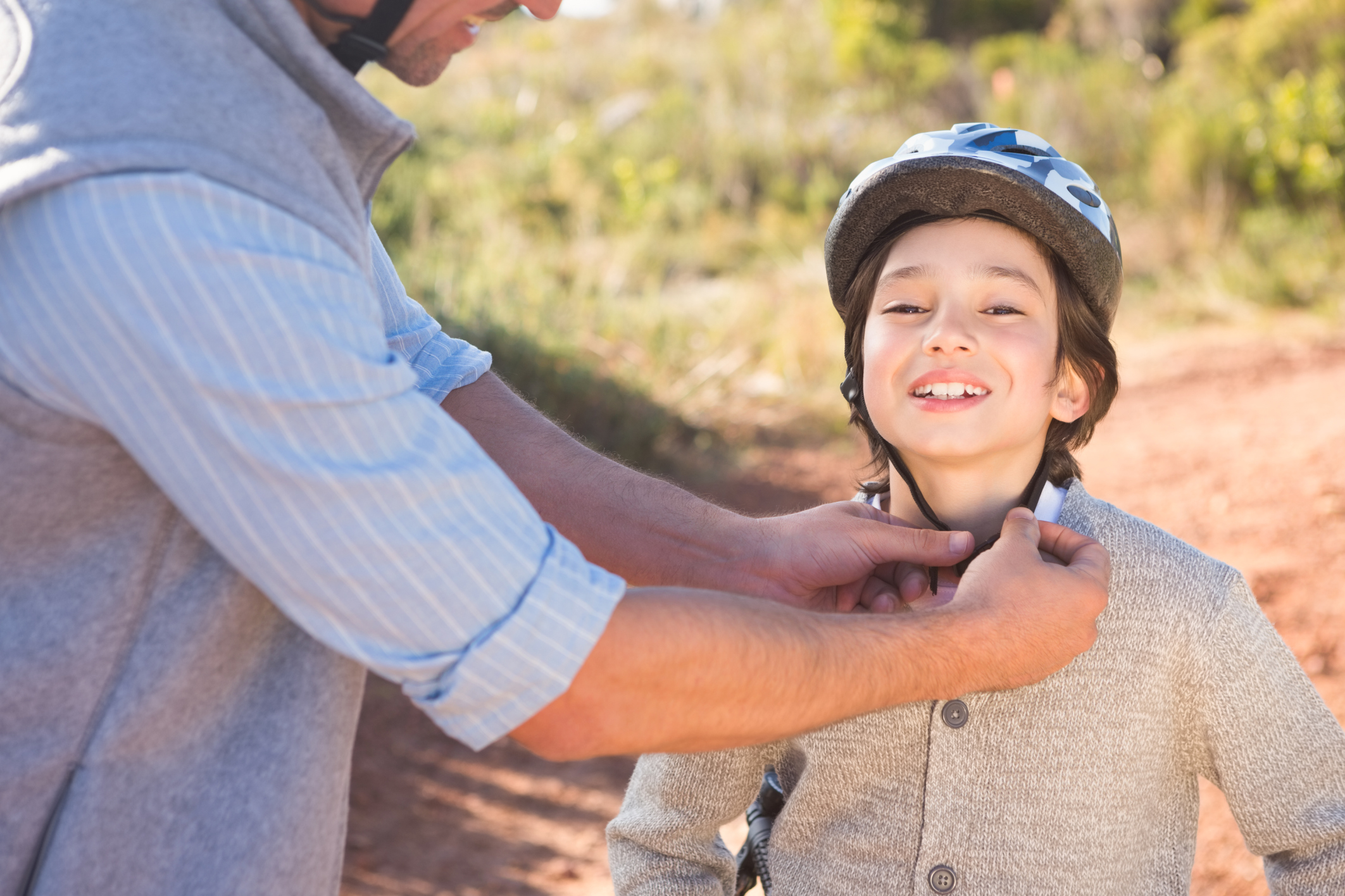 casco per la bicicletta dei bambini