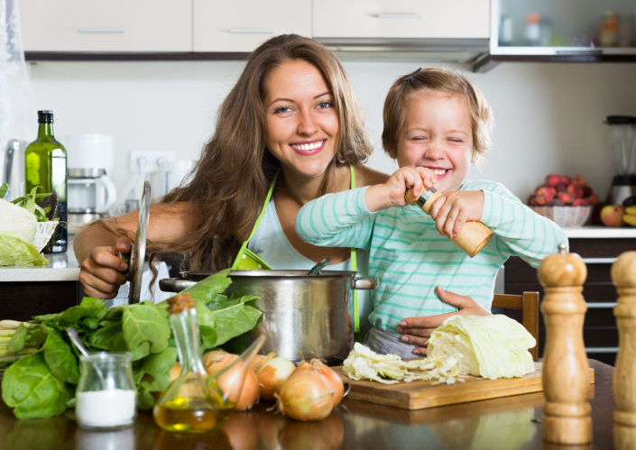 Metodi di cottura per gli alimenti dei bambini