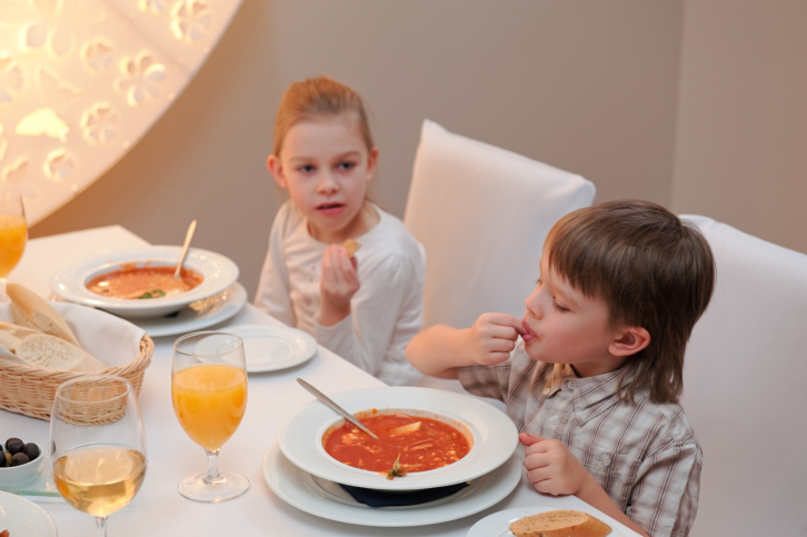 Menù di matrimonio per i bambini