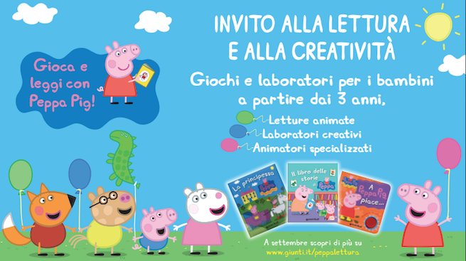 peppa pig gioca e leggi