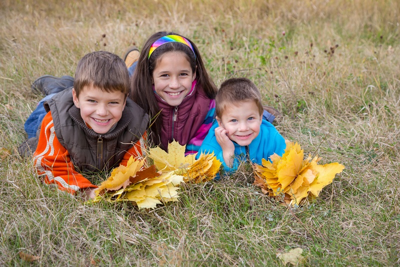 Bambini autunno