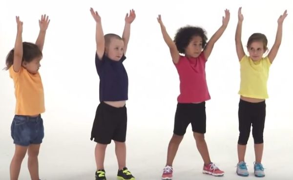 Esercizi ginnastica bambini 4-5 anni VIDEO