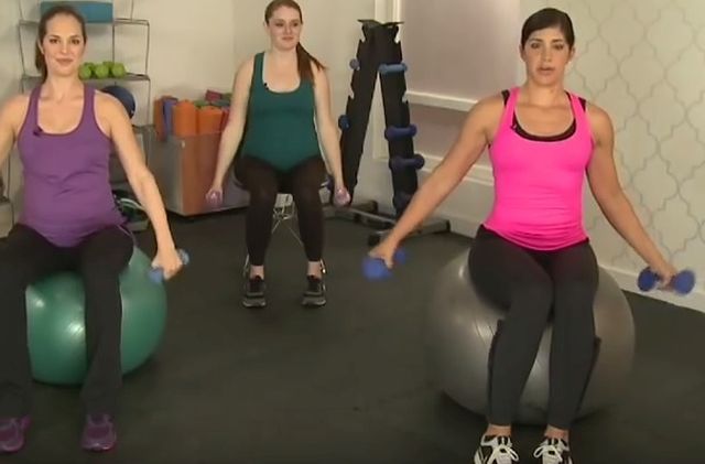 Fitness in gravidanza, ecco il video tutorial facile
