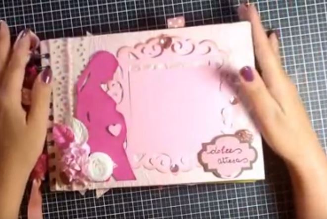 Come fare l'album della gravidanza con lo scrapbooking