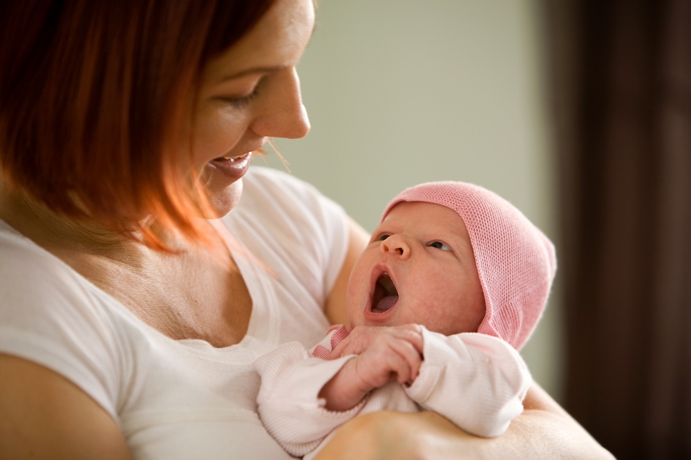 Occhi dei bambini alla nascita