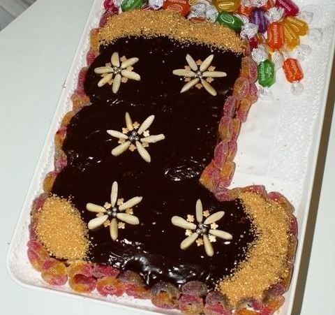 Torta a forma di calza della Befana: la ricetta per i più piccoli