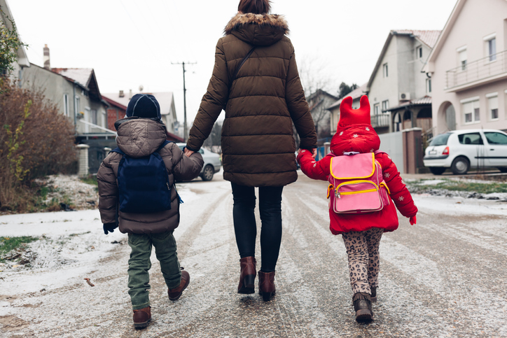 Come vestire i bambini in inverno