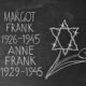 lavagna scritta gesso anne frank margot frank