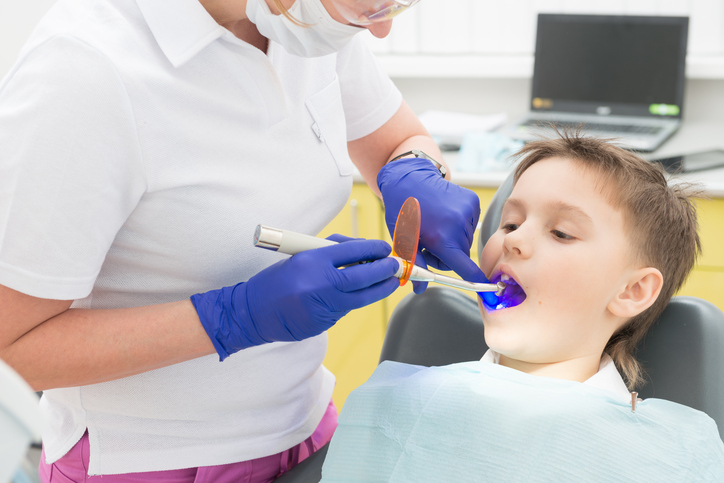 Bambini dal dentista