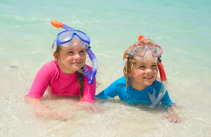 Bambini al mare