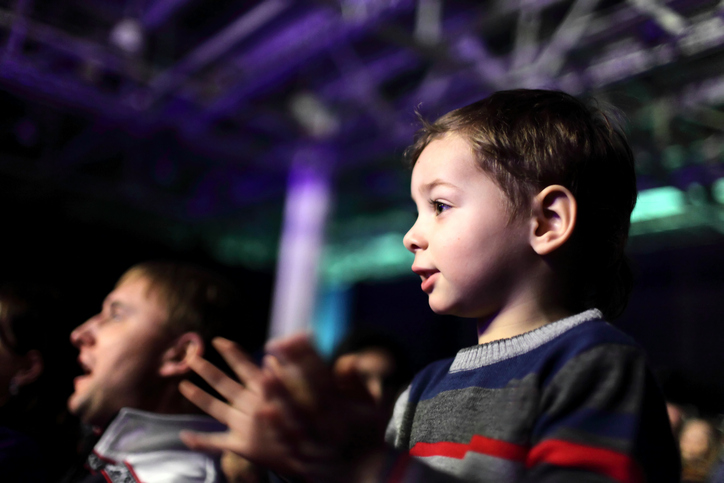 A che età portare i bambini ai concerti