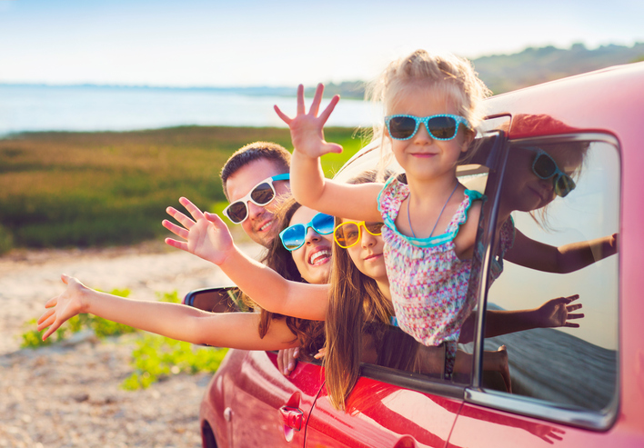 Vacanze in auto con i bambini