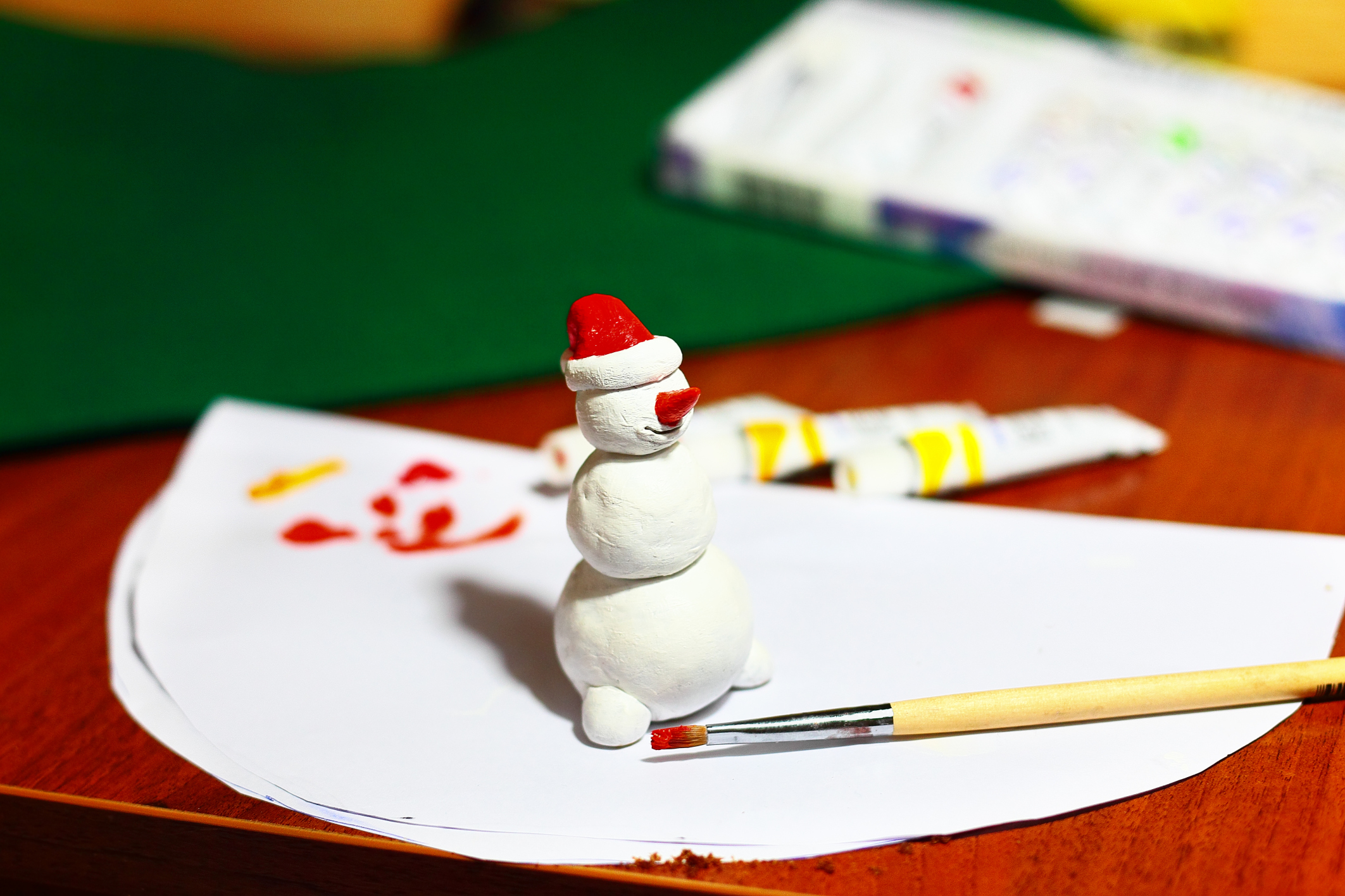 Lavoretti di Natale per bambini della scuola primaria, pupazzi di neve