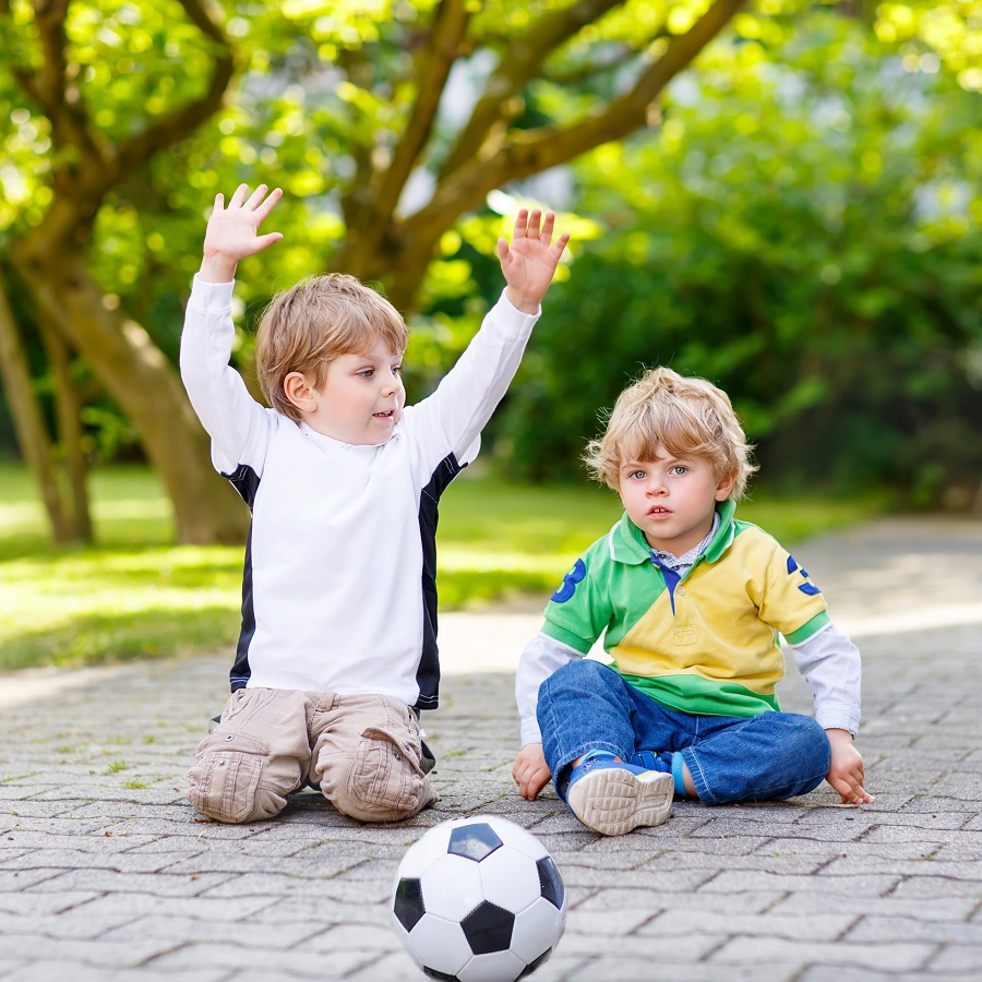 Bambini e sport: pallone