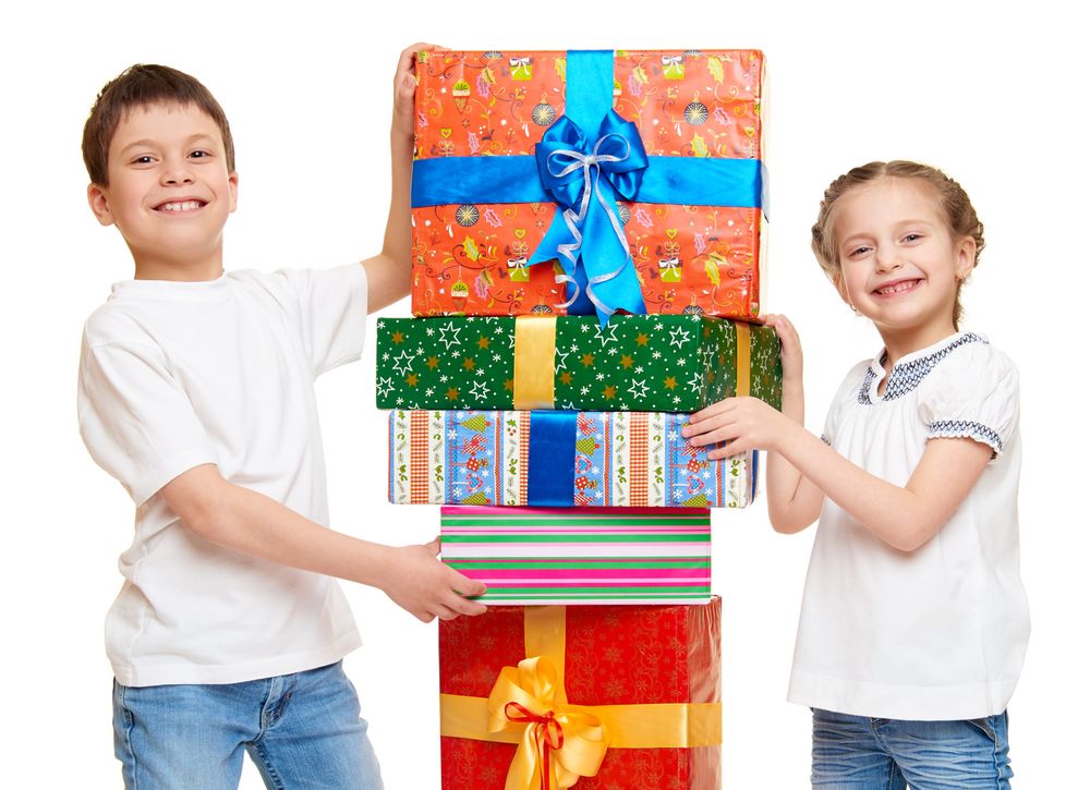 Riciclare i regali di Natale dei bambini grandi
