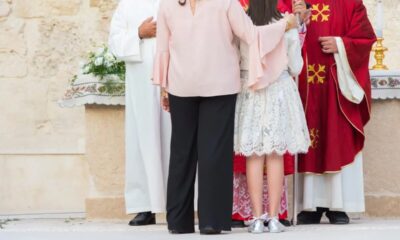 cresima vescovo madrina cerimonia