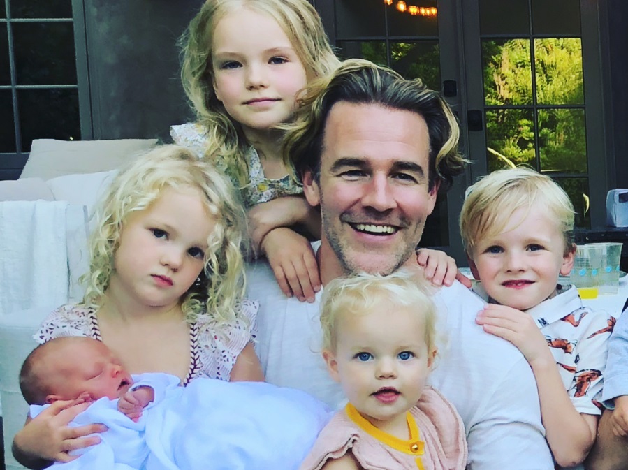 James Van Der Beek papà per la quinta volta