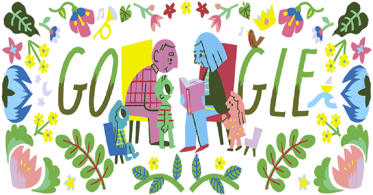 Festa dei nonni 2018, Google Doodle