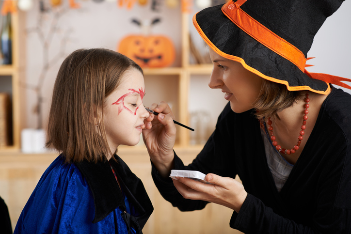 Tutorial trucco Halloween bambini