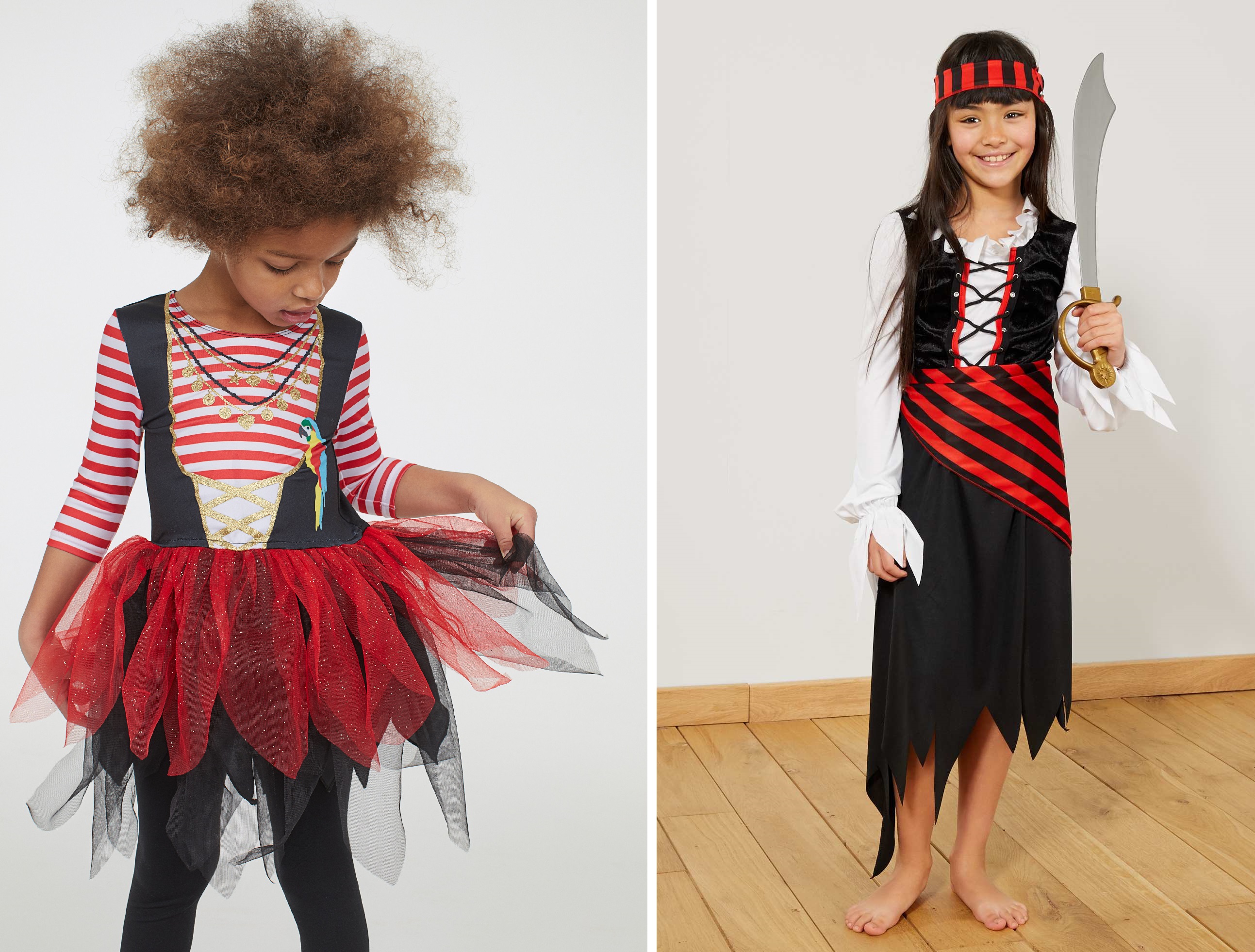 Costume da piratessa per bambine