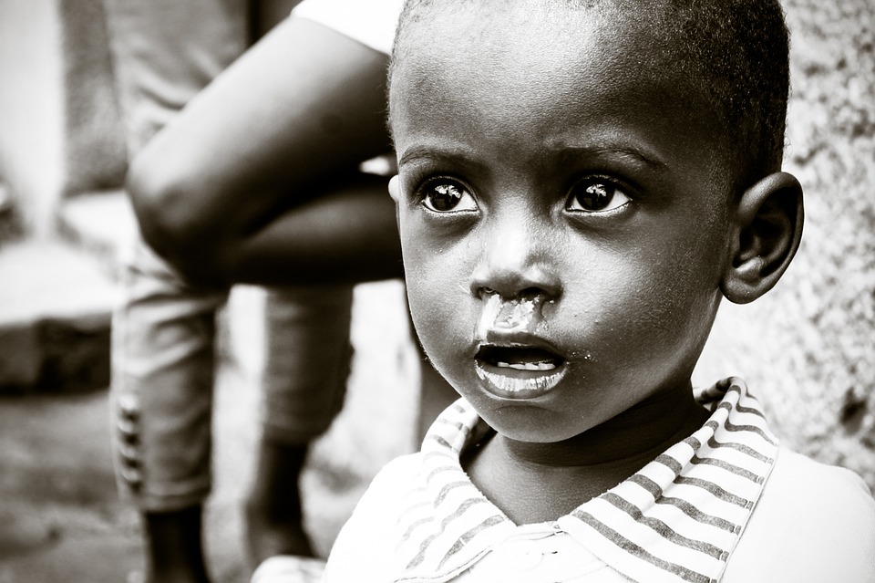 Ebola Uganda Bambino 5 anni Save the Children