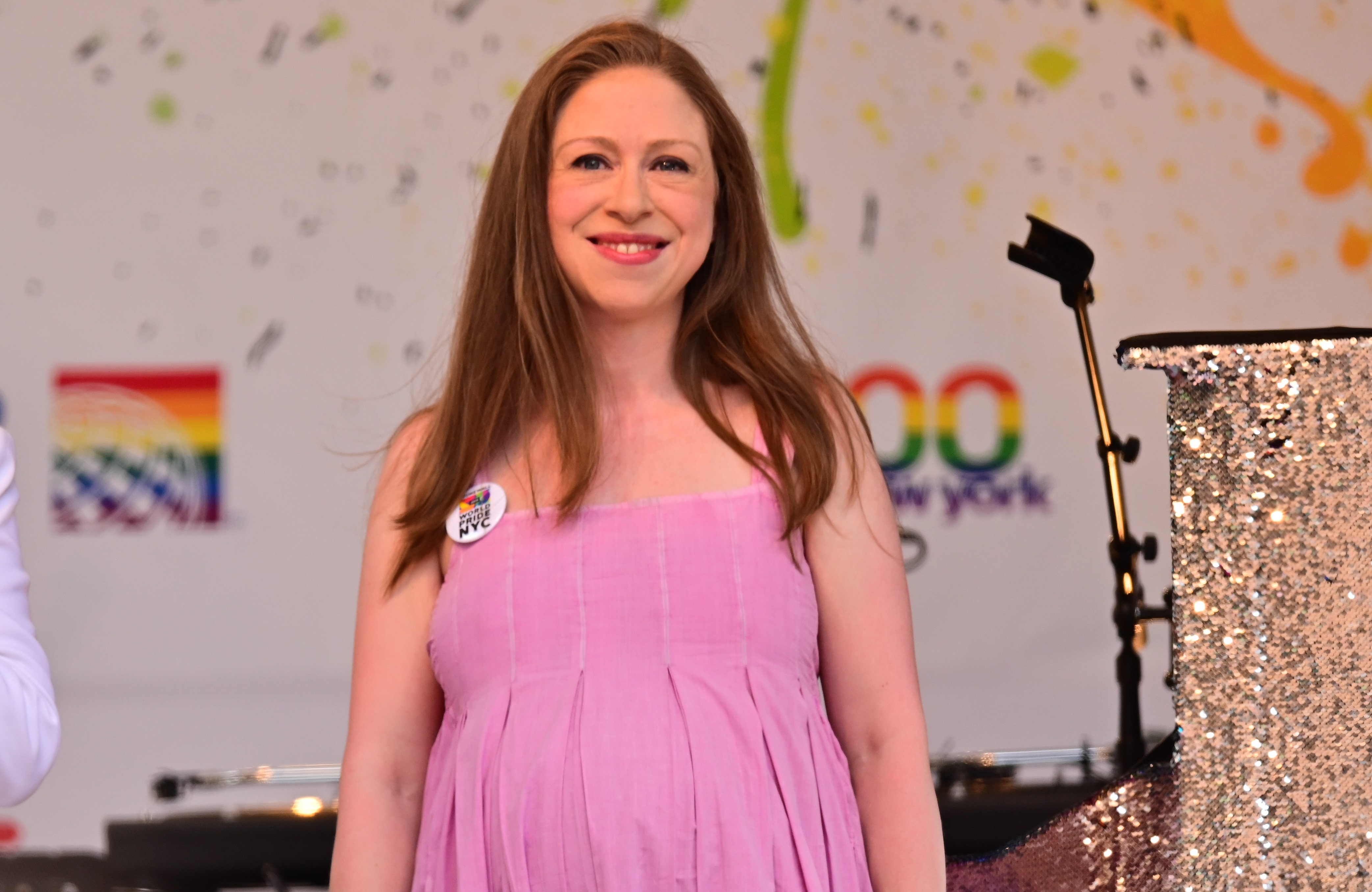 Chelsea Clinton mamma tris