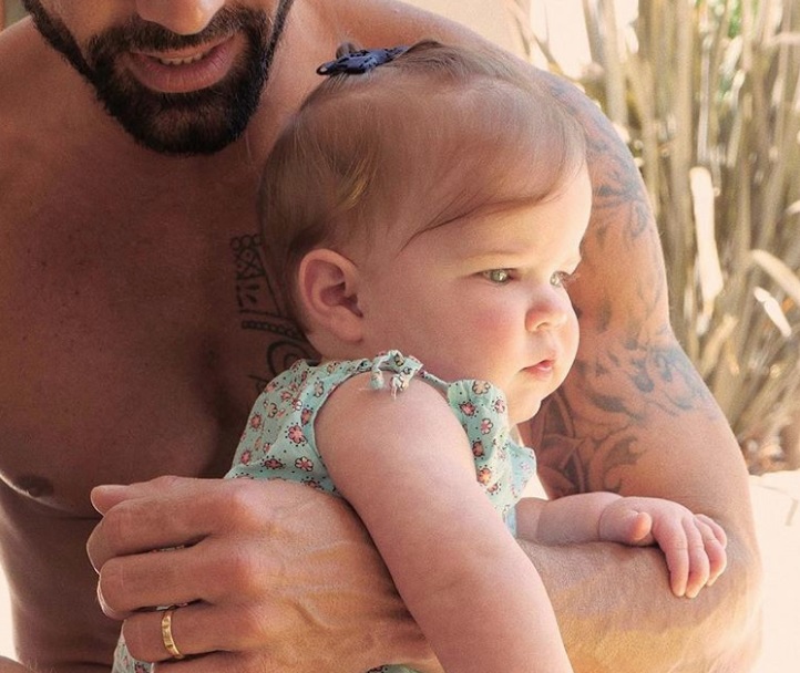 Ricky Martin foto figlia Lucia