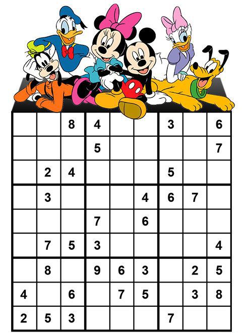 Schemi di sudoku per bambini