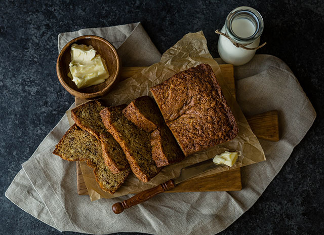 Come fare il banana bread per la colazione dei bambini