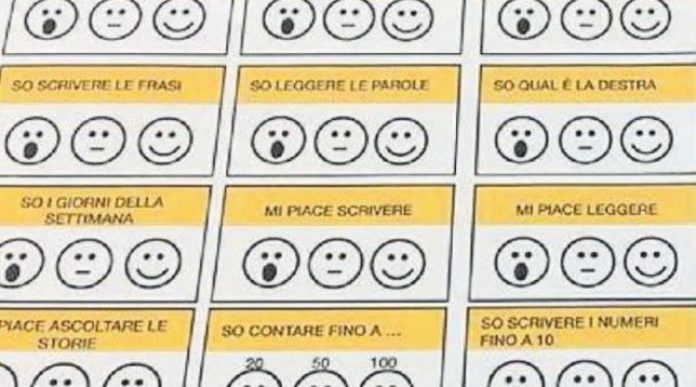 emoticon in pagella al posto dei voti