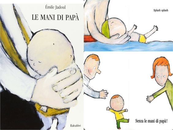 Il libro per bambini Le mani di papà