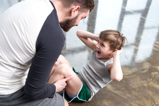 Ginnastica da fare a casa con i bambini