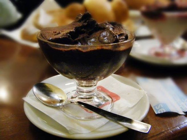 granita al cioccolato