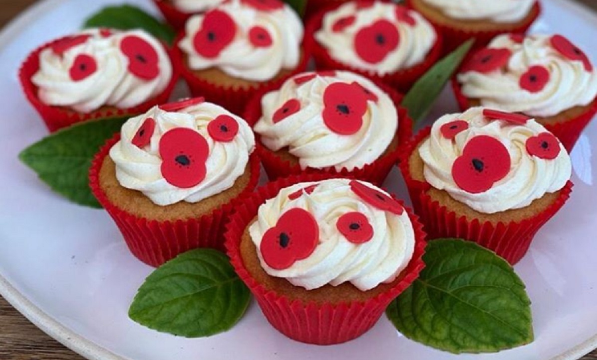 cupcake per la Royal British Legion