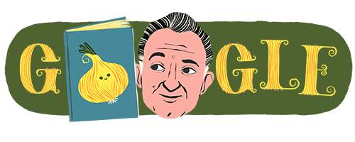 Gianni Rodari, il doodle di oggi dedicato al centenario della sua nascita