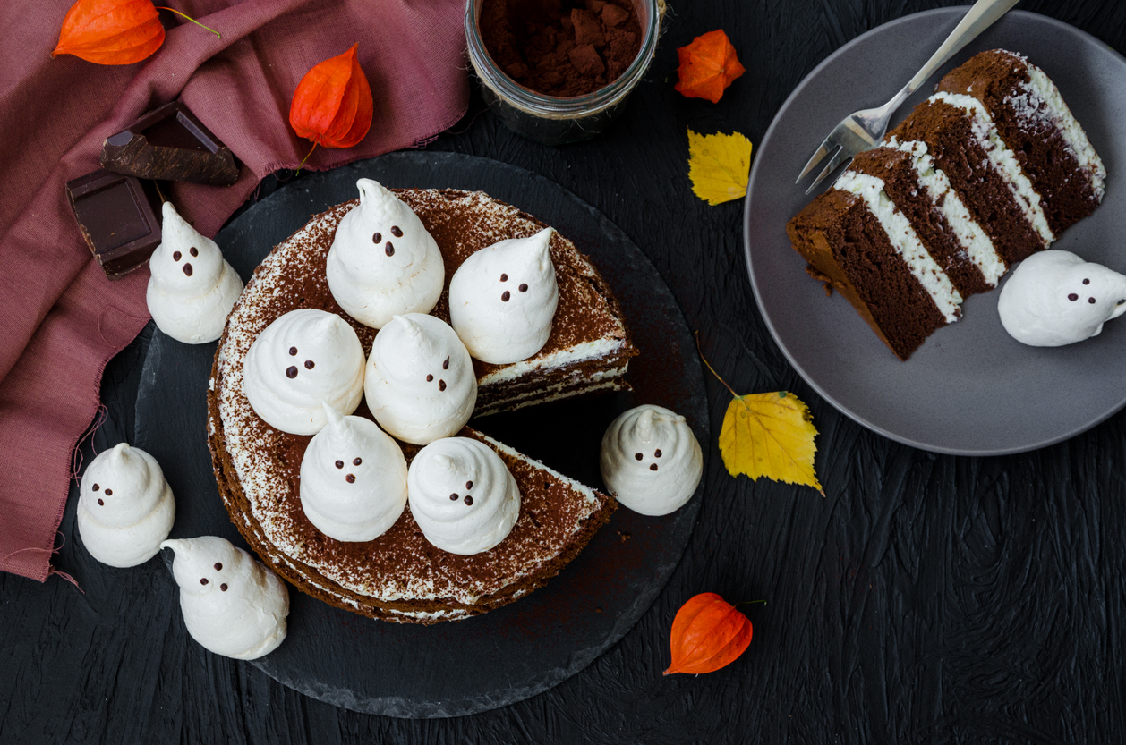 La ricetta della Torta fantasmina da fare per Halloween