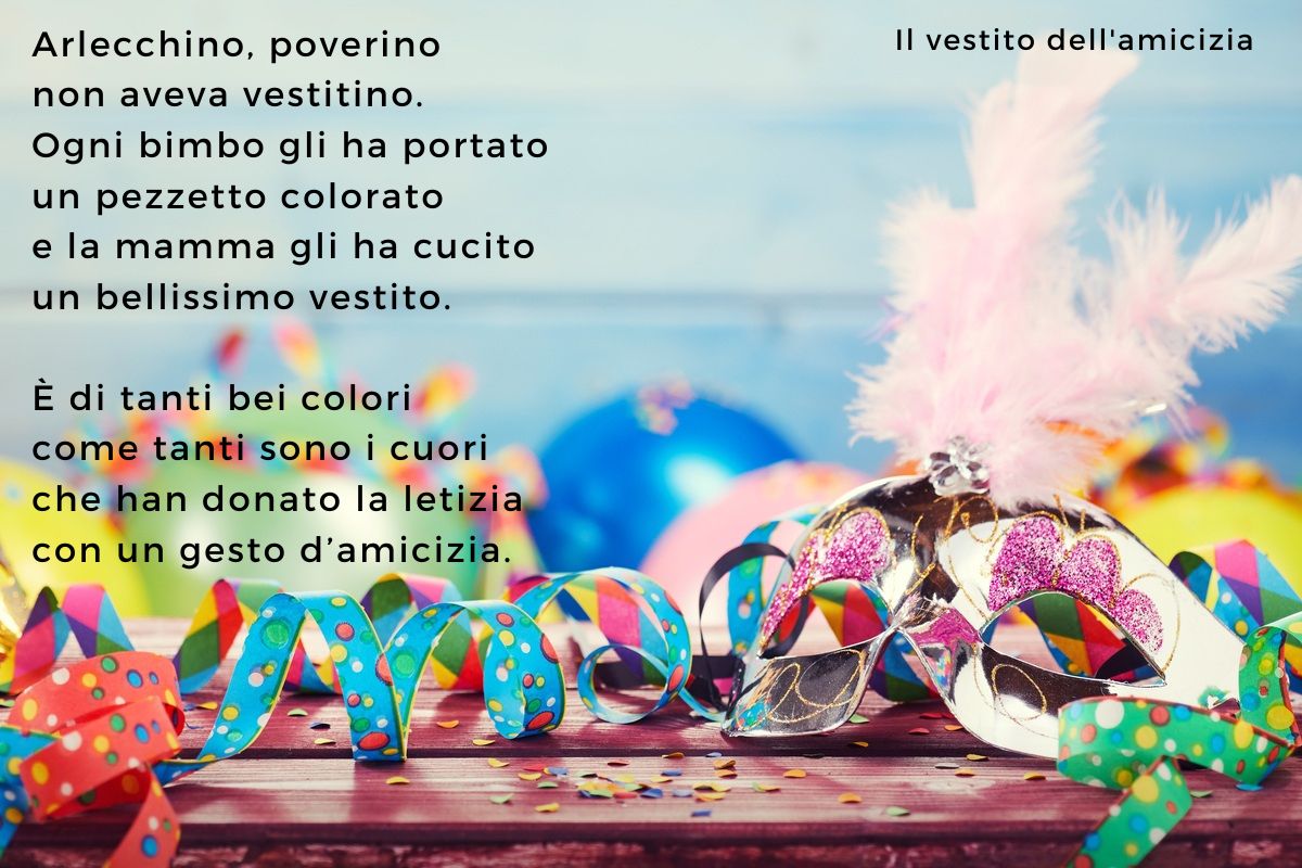 Poesie di Carnevale scuola primaria 