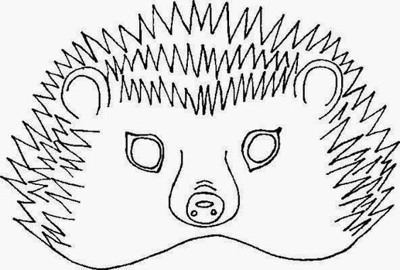 Maschere di Carnevale da colorare per scuola dell'infanzia