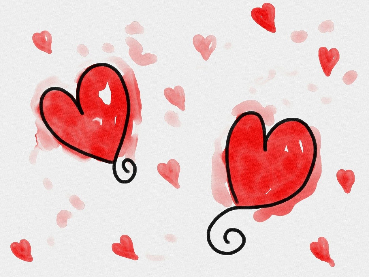 Disegni di San Valentino: cupido e cuori da stampare e colorare