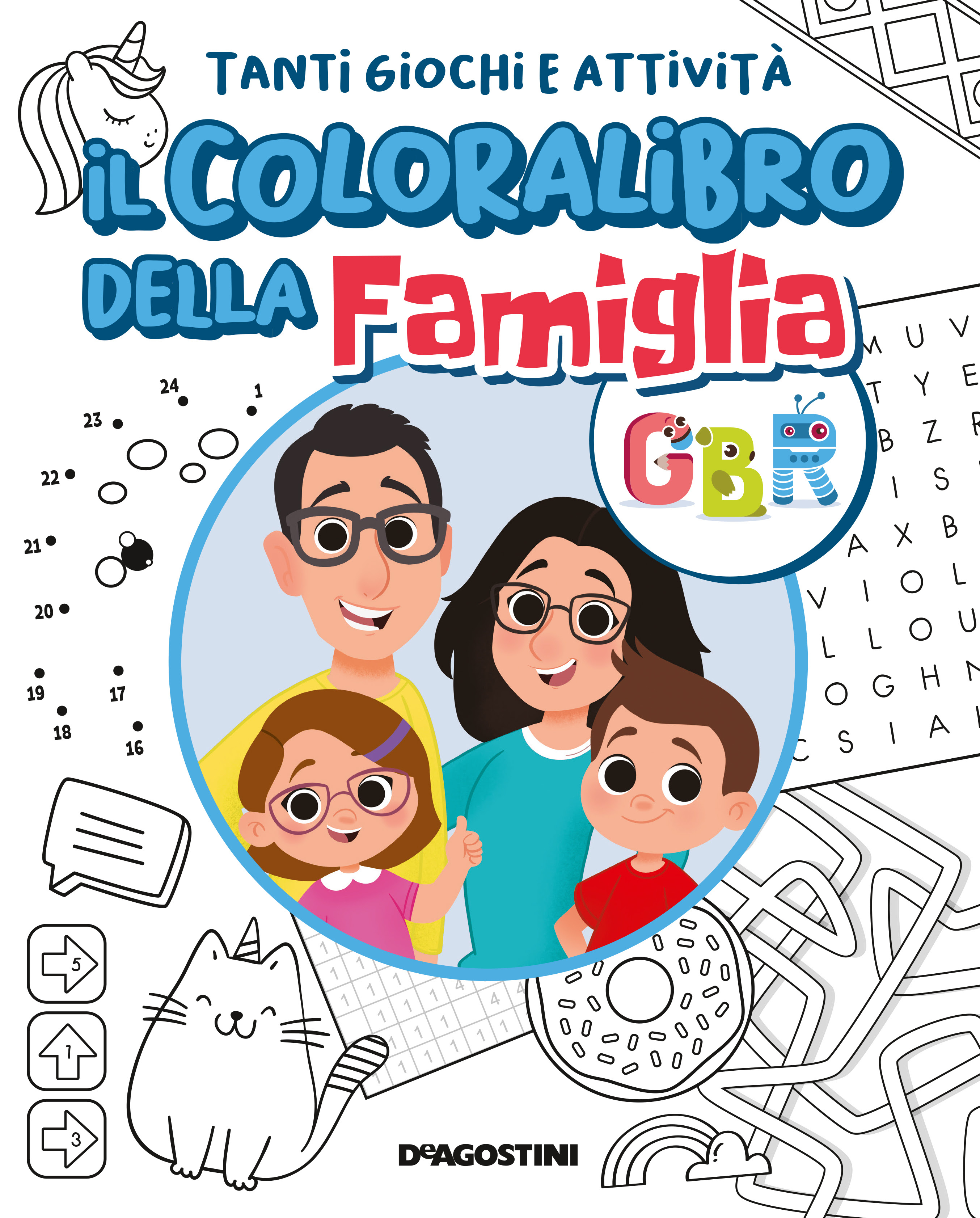 Il coloralibro della famiglia GBR