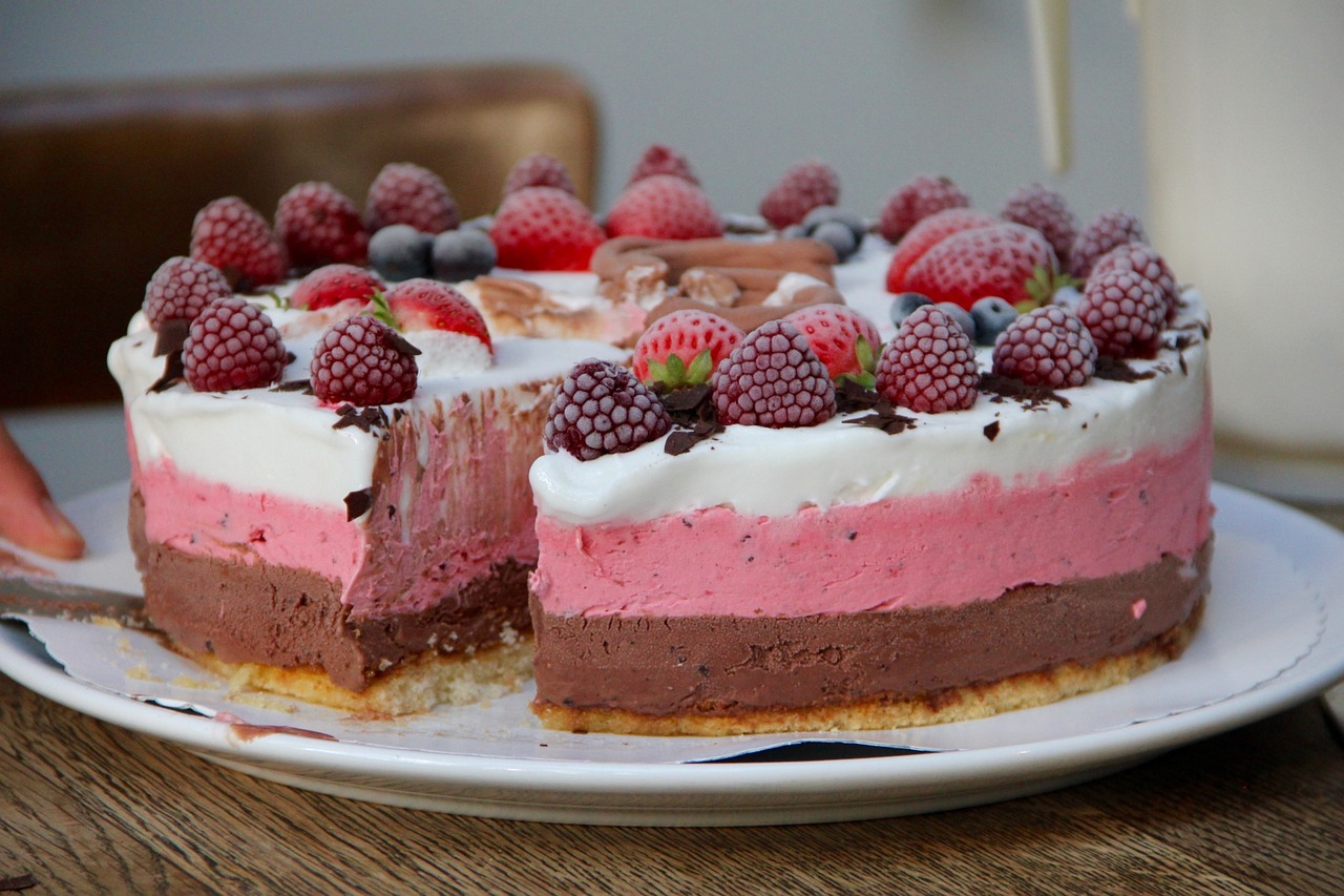 torta gelato per il compleanno dei bambini