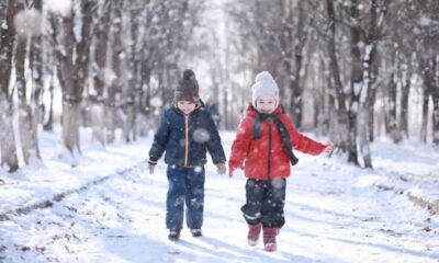 bambini neve freddo