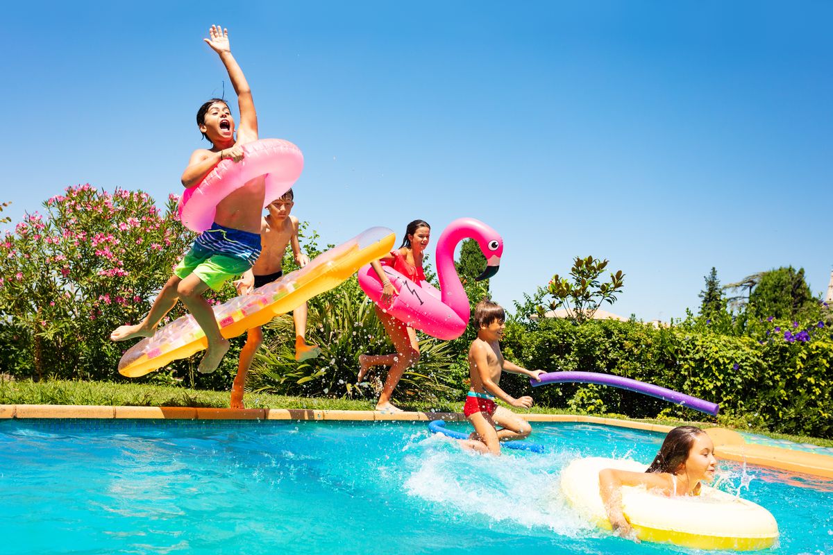 piscina bambini gonfiabili tuffi