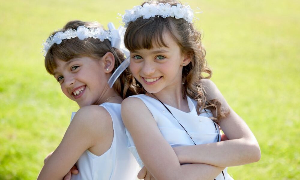 bambine comunione cerchietto