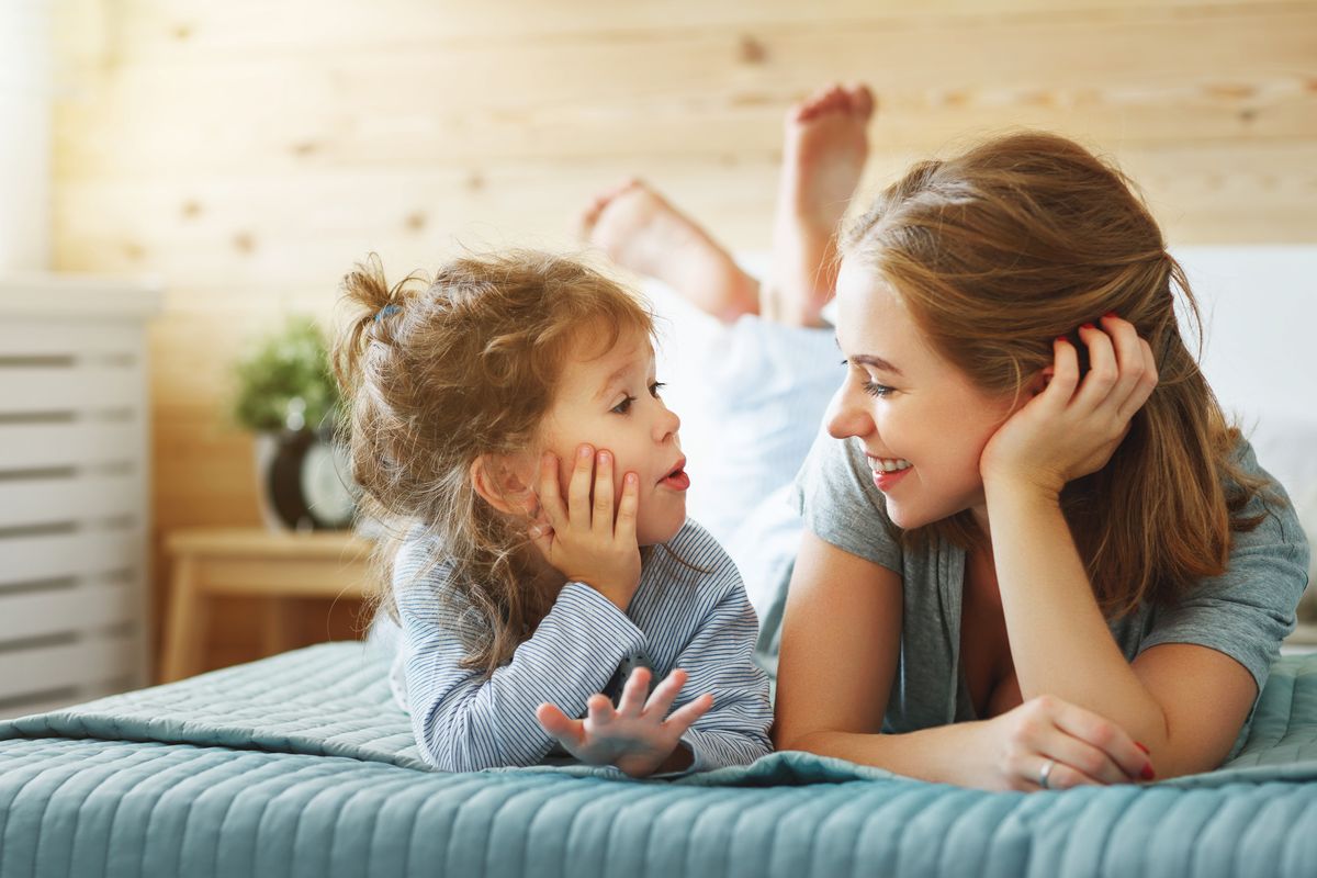 mamma figlia sorrisi