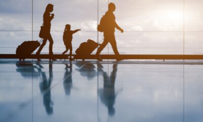 viaggio in famiglia, aeroporto